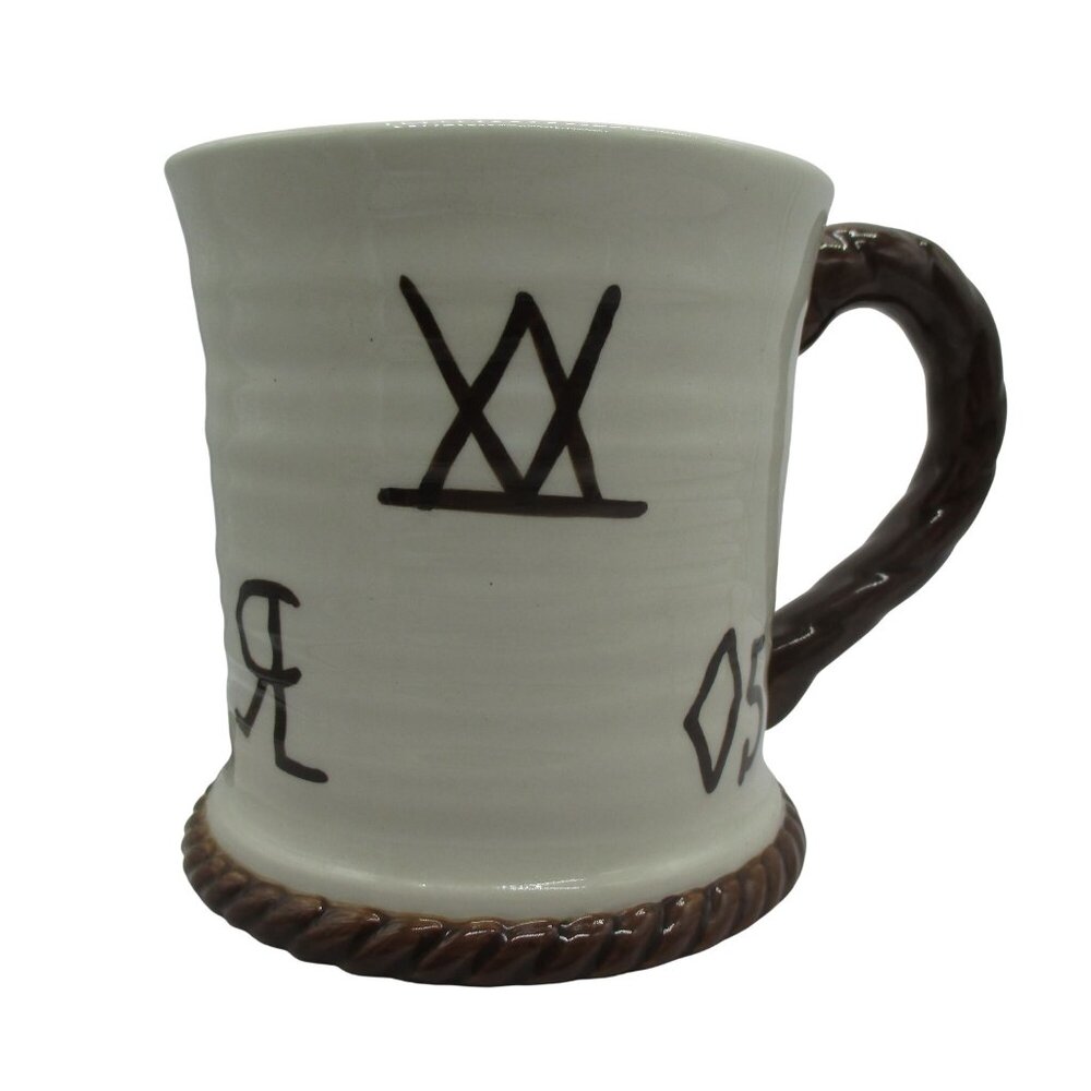 Storyteller Arts 14oz Coffee Mug by Rachel & Richard Elizondo Cattle Brandings